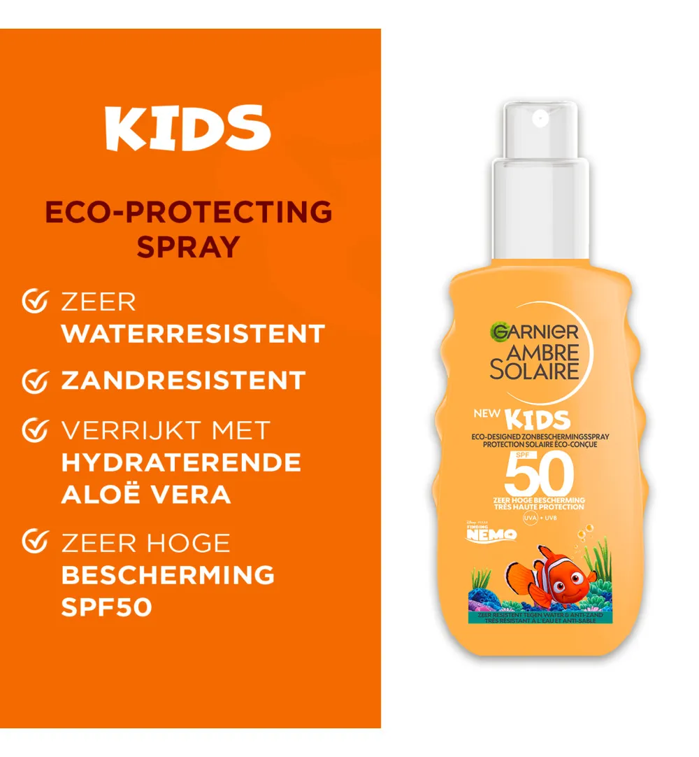 Garnier Ambre solaire kids nemo spray SPF50+ (150 ml) - image 2