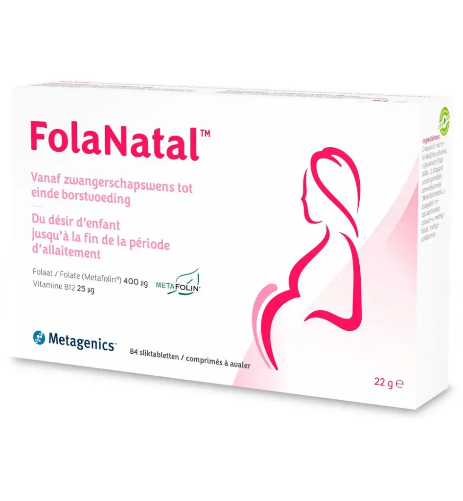 Metagenics Folanatal Nf (84 tabletten)