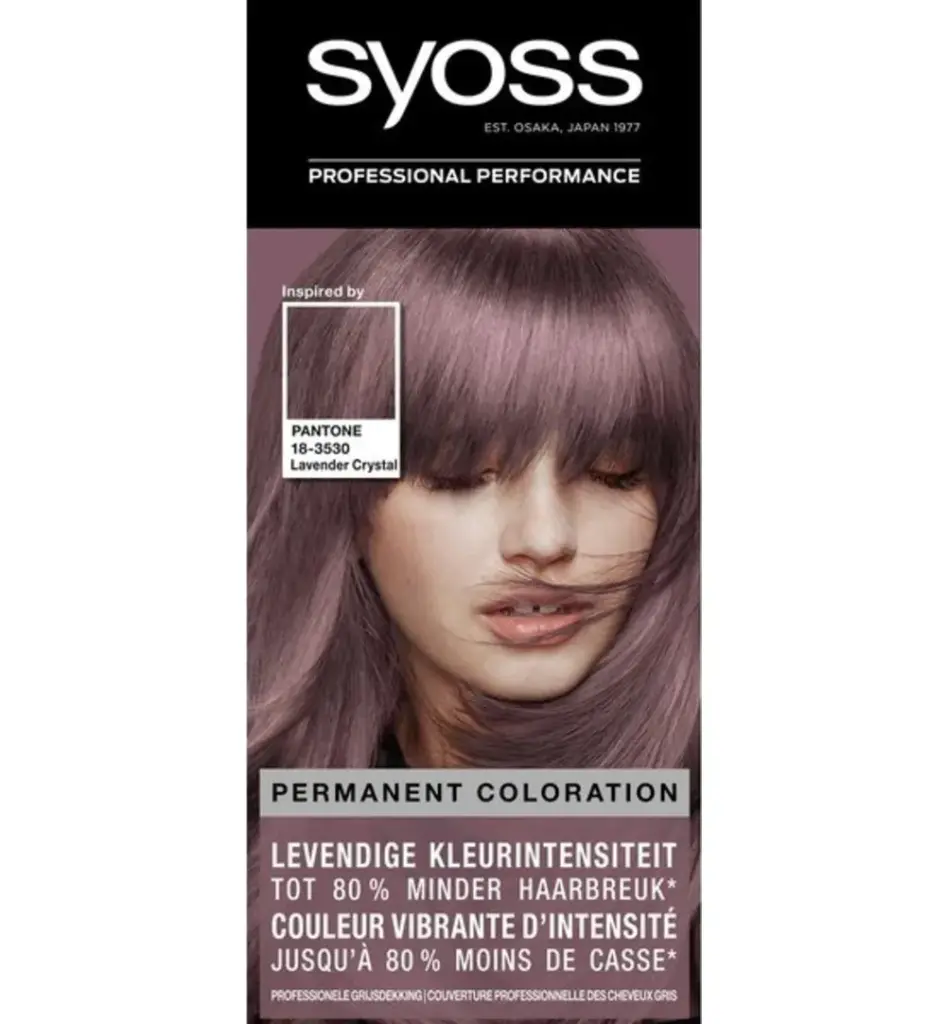 Syoss Color Baseline Pantone 8-23 Lavender Crystal (1 set)