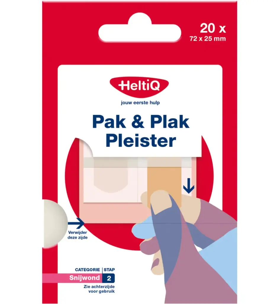 Heltiq Pak & Plak Textiel (20 stuks)