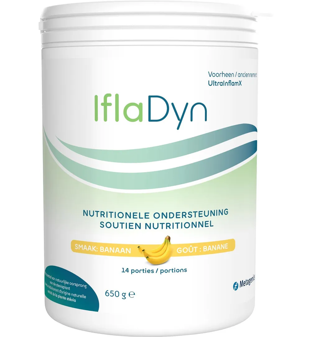 Metagenics Infladyn V2 Banaan Nf 14 Scoops (650 gr)