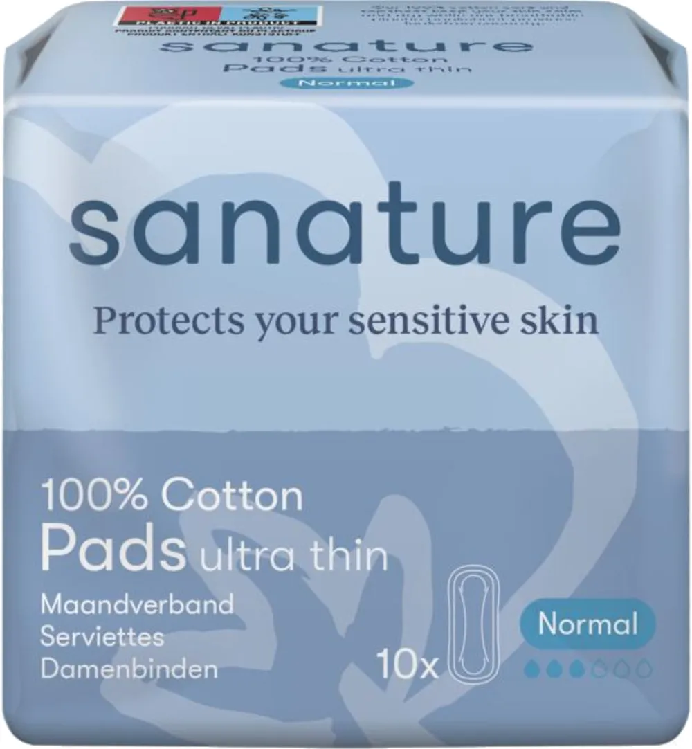 Sanature Maandverband zonder vleugels (10 stuks)