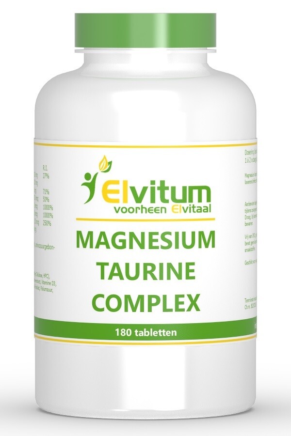 Elvitum Magnesium Taurine (180 tabletten)