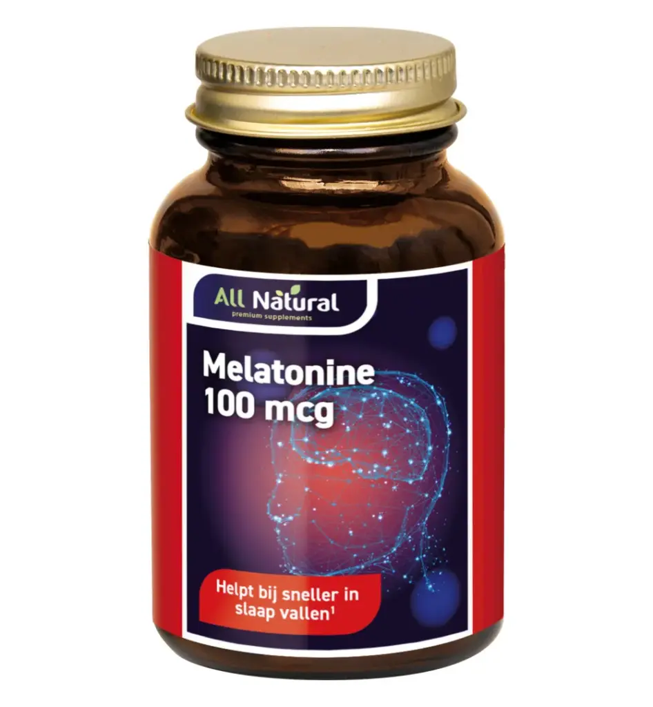 All Natural Melatonine 100Mcg (500 tabletten)