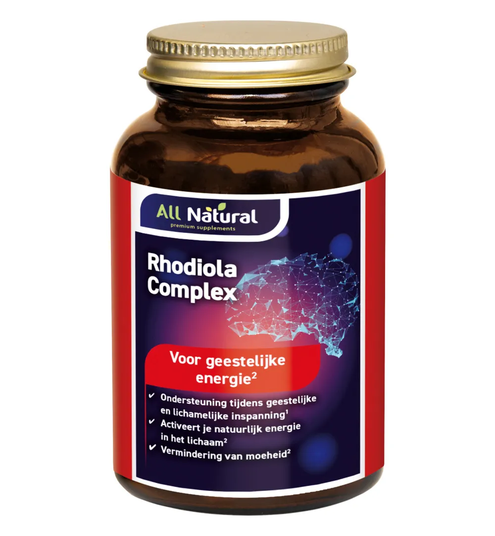All Natural Rhodiola (100 capsules)