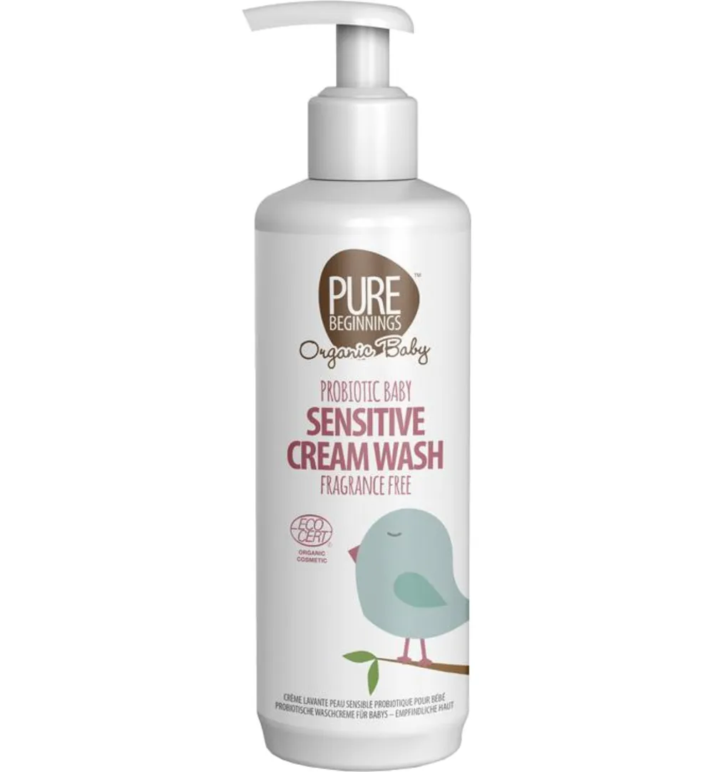 Pure Beginnings Probiotic Baby Sensitive Cream Wash (250 ml)