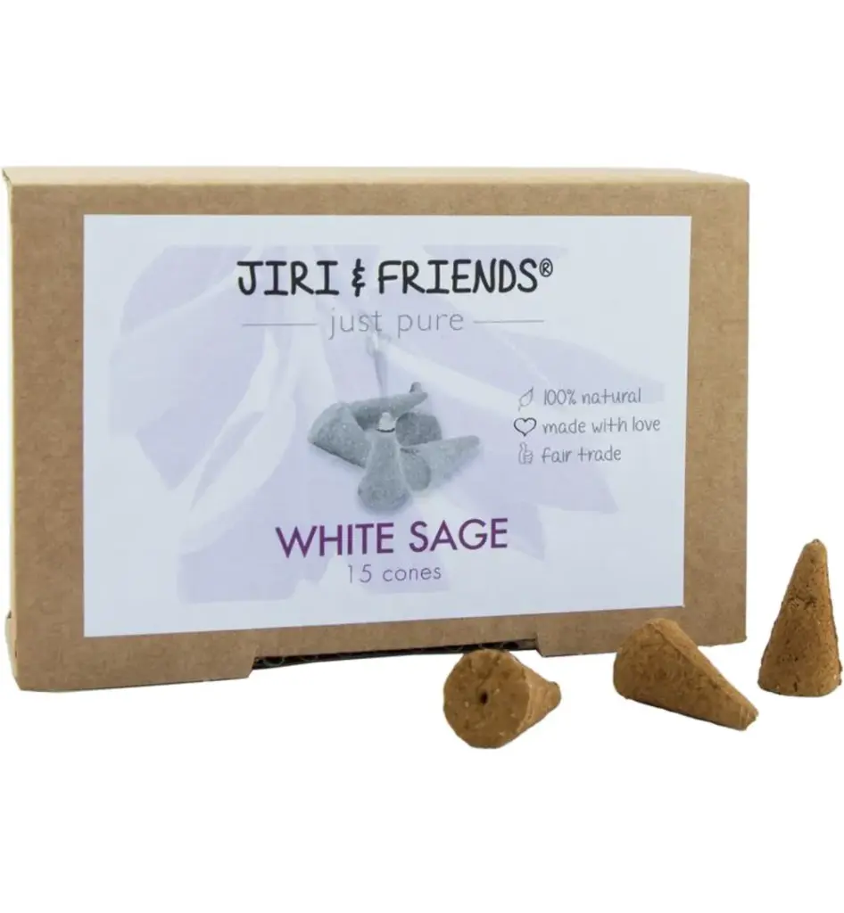 Jiri & Friends Cones witte salie (1 stuk)