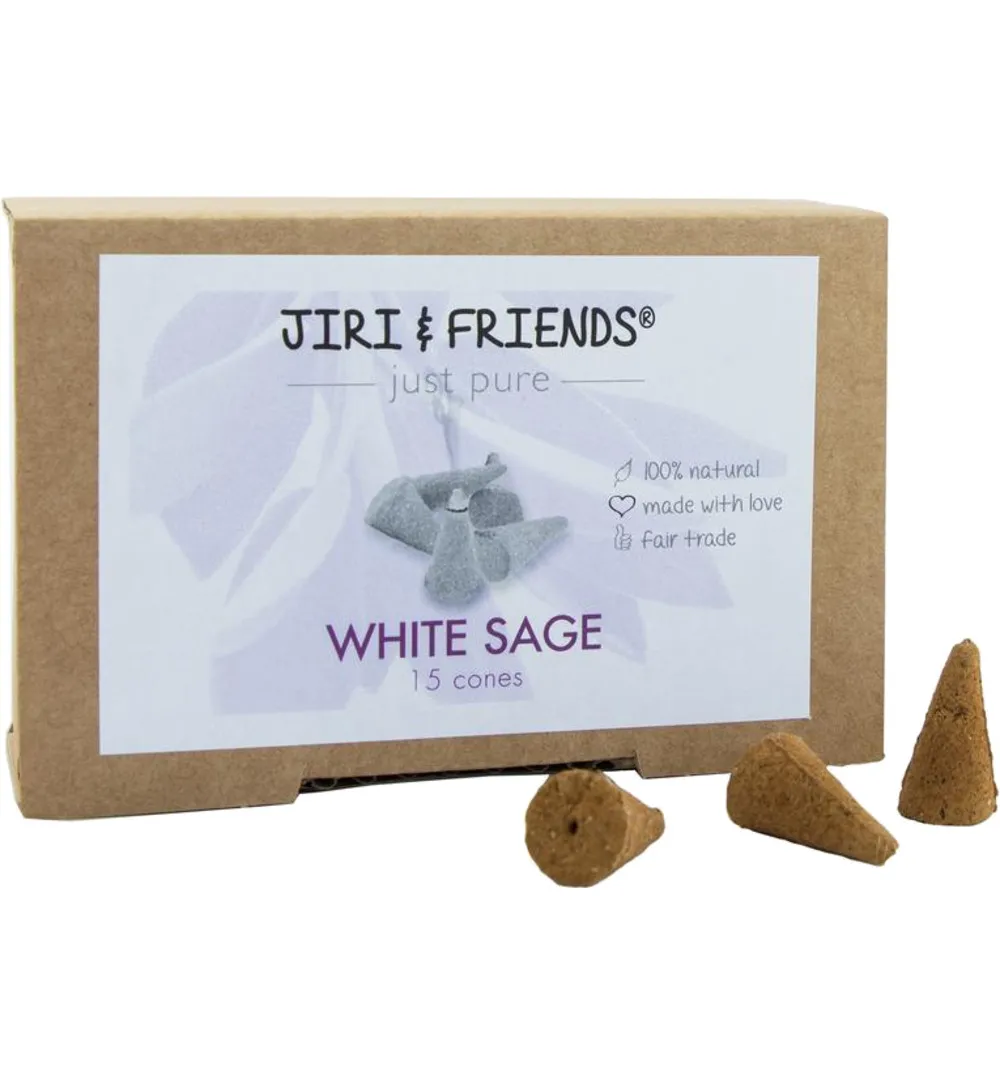 Jiri & Friends Cones witte salie (1 stuk)