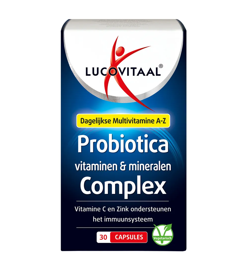 Lucovitaal Probiotica Vitaminen & Mineralen Complex (30 capsules)
