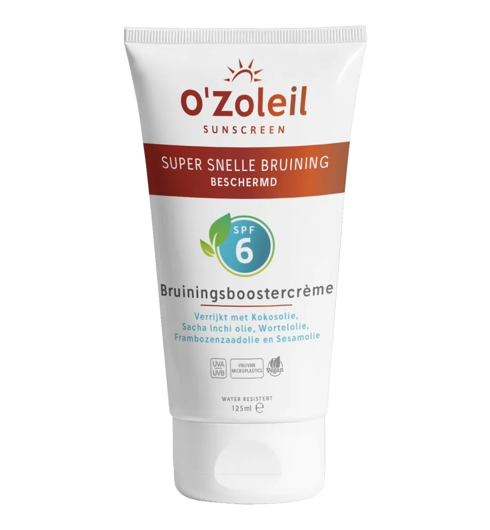 O'Zoleil Bruiningsbooster creme SPF6 (125 ml)