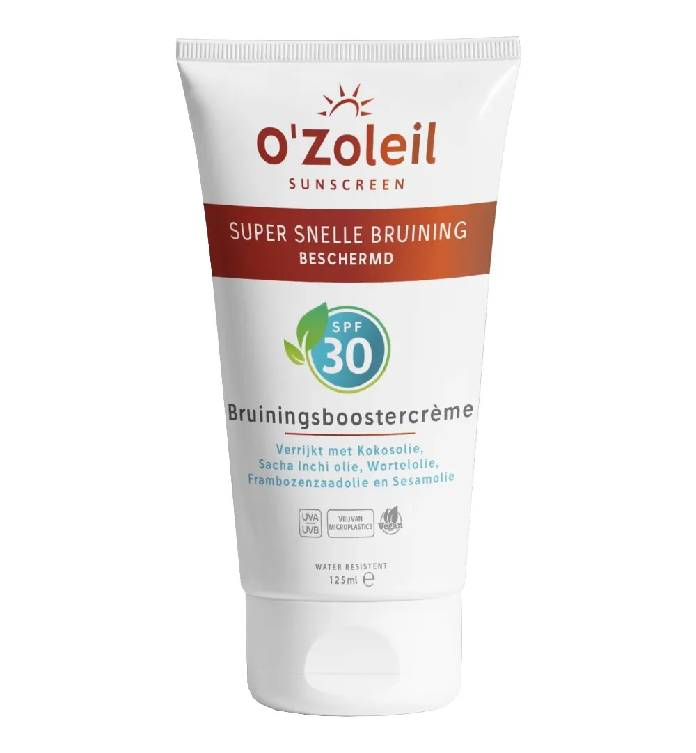 O'Zoleil Bruiningsbooster creme SPF30 (125 ml)