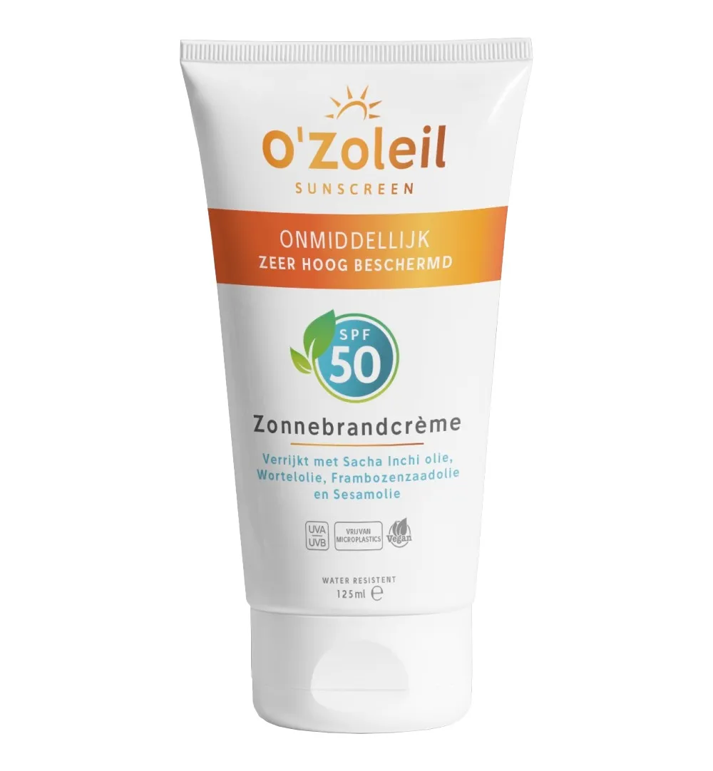 O'Zoleil Zonnebrandcreme SPF50 (125 ml)