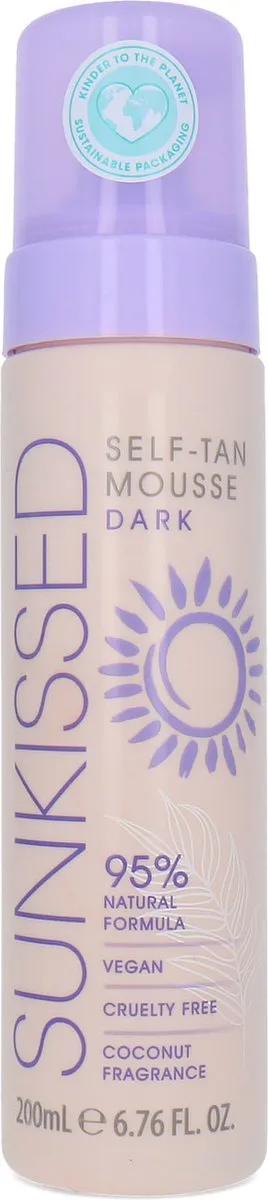 Sunkissed Self tan mousse dark (200 ml)