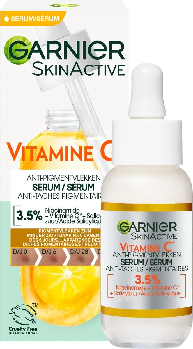 Garnier Skin Active Serum Anti Pigmentvlekken Vitamine C (30 ml)