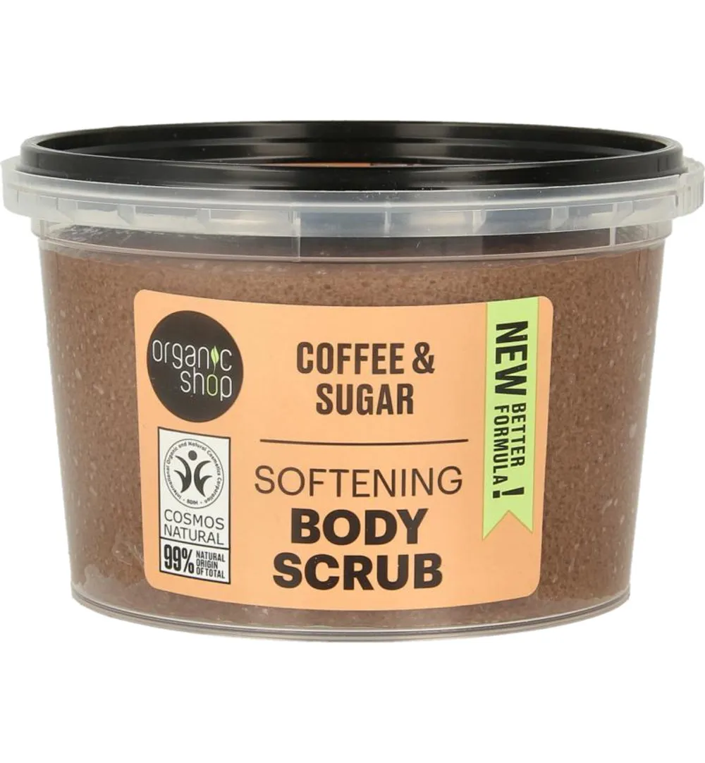 Organic Shop Body scrub brazilian coffee (250 ml)