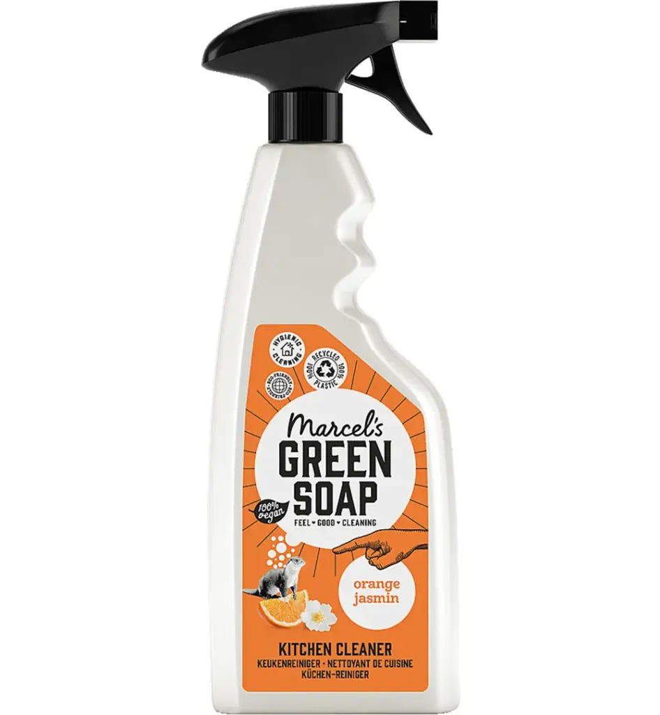 Marcel's Green Soap Keukenreiniger spray Sinaasappel & Jasmijn (500 ml)