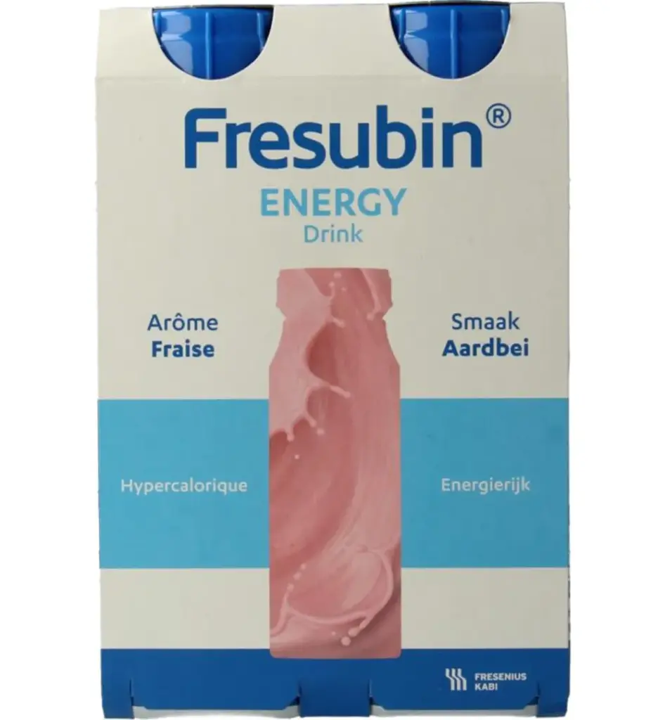 Fresubin Energy Drink Aardbei (4 stuks)