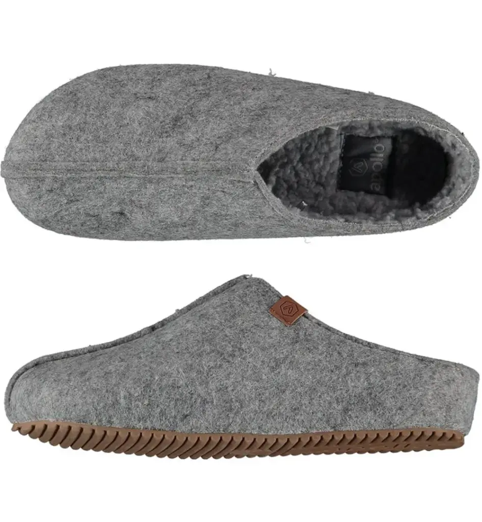 Apollo Zweedse Slof Grijs Maat 37/38 Dames (1 paar)