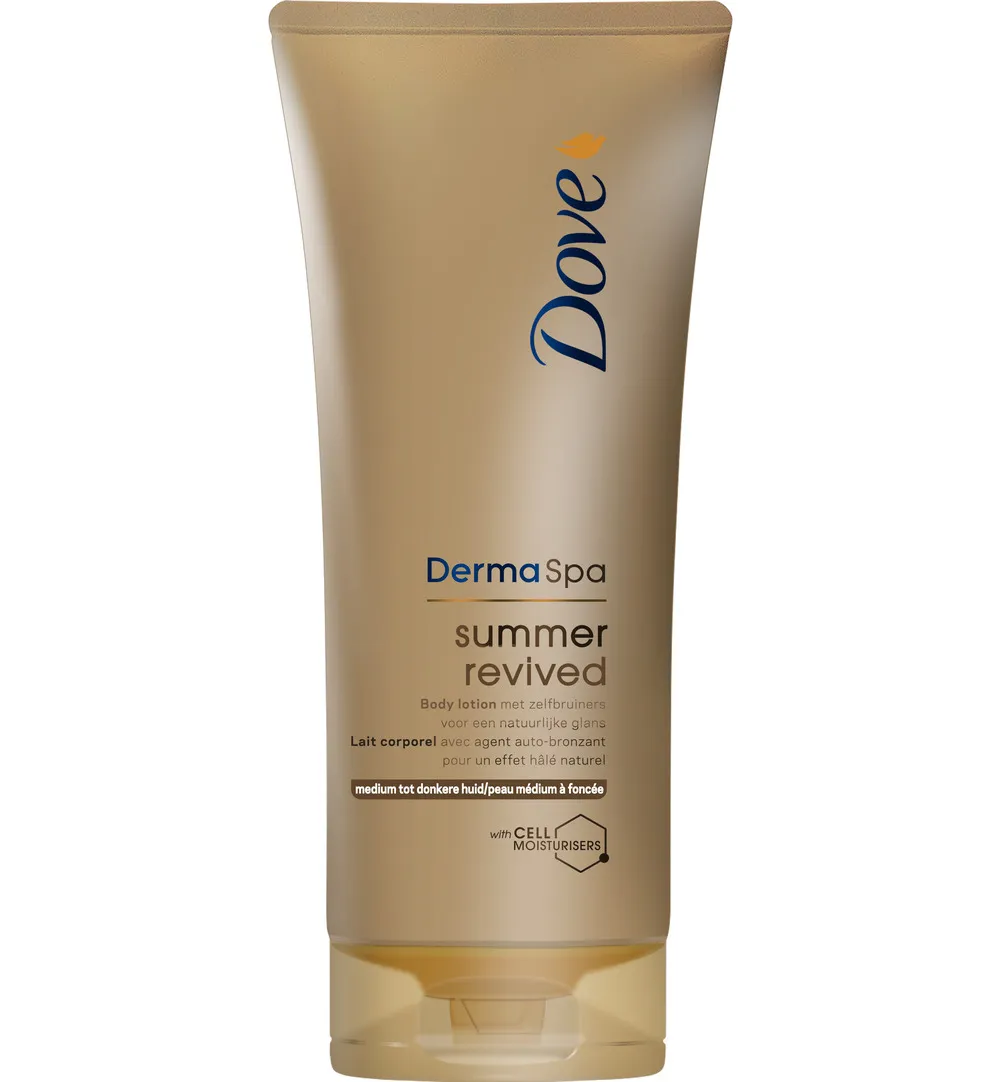 Dove Body lotion summer dark (200 ml)