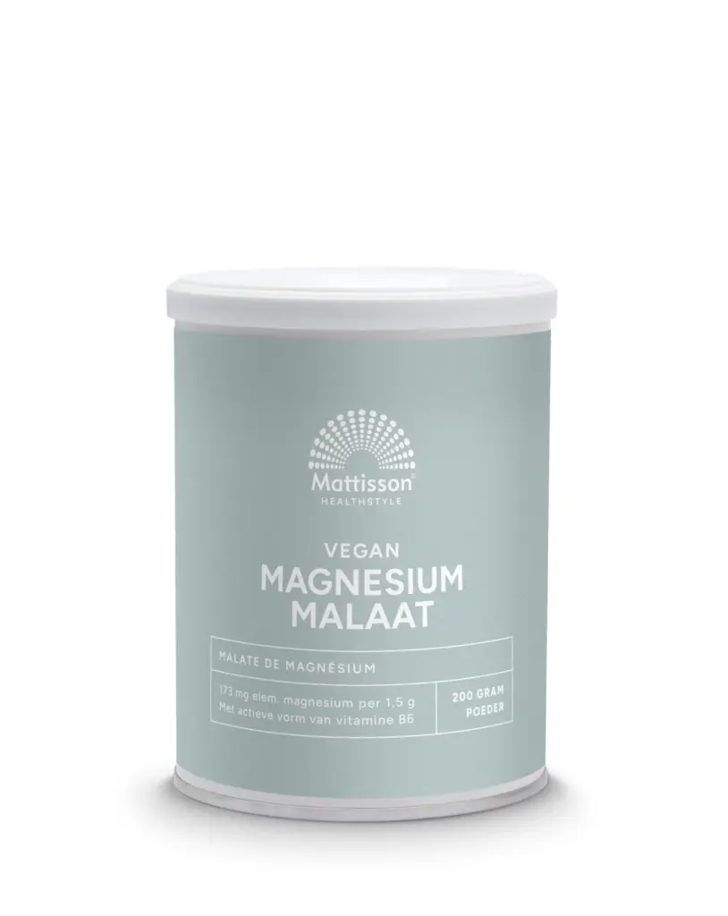 Mattisson Magnesium Malaat Poeder (200 gr)