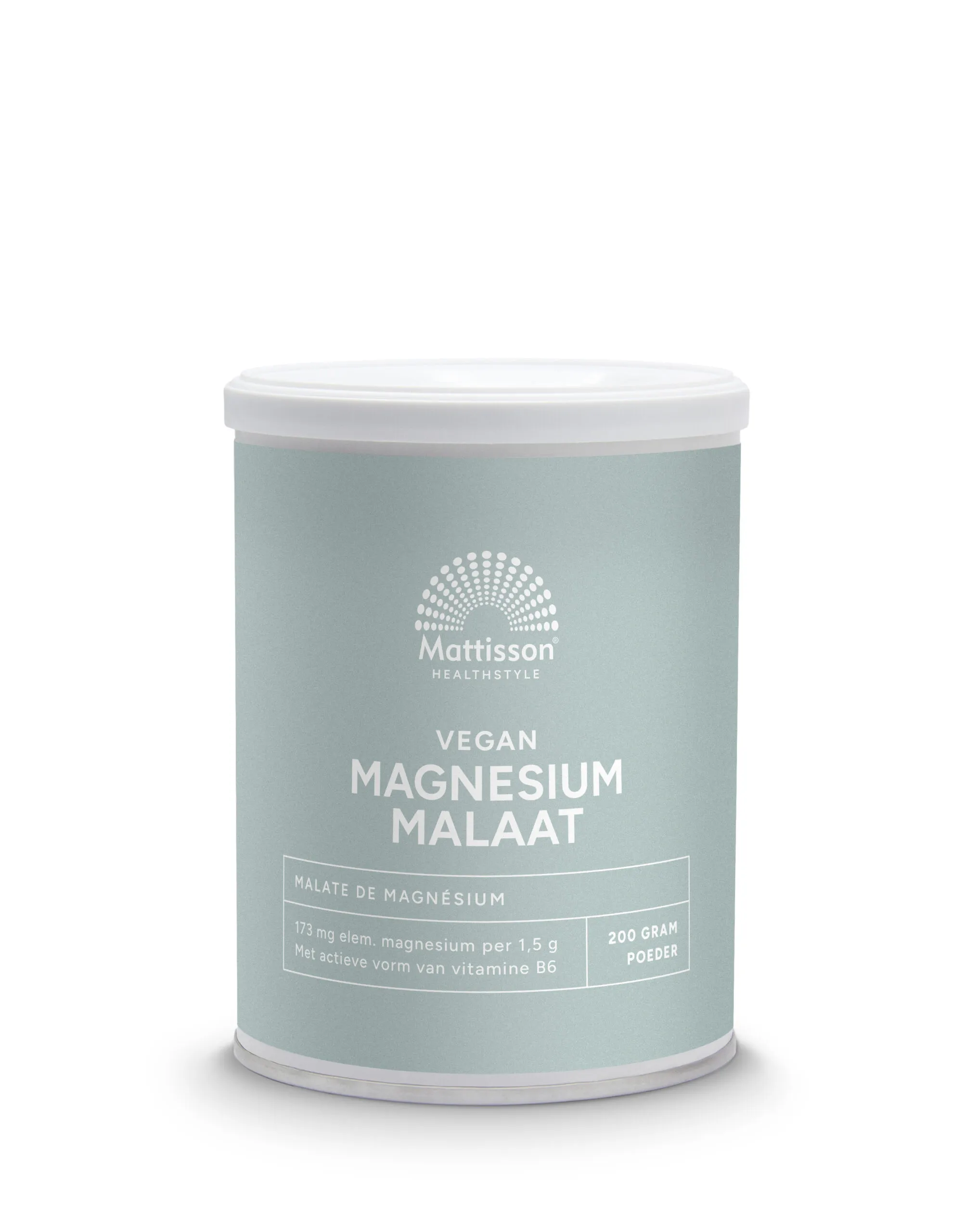 Mattisson Magnesium Malaat Poeder (200 gr)