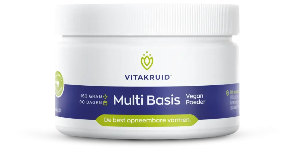 Vitakruid Multi Basis Vegan Poeder Met Natuurlijke Vormen (163 gr)