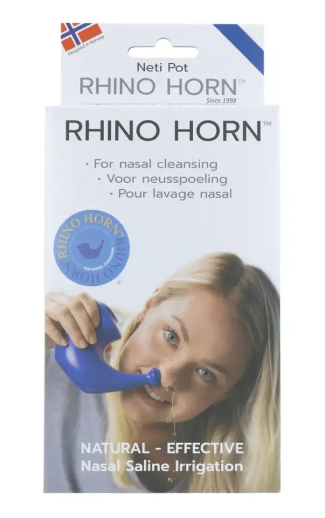 Rhino Horn Neusdouche Blauw (1 stuk)
