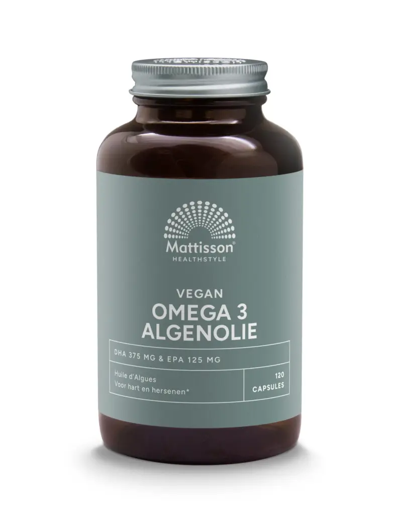 Mattisson Vegan Omega 3 Algenolie Dha 37 5Mg Epa 125Mg (120 softgels)