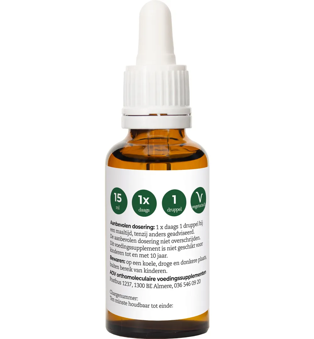 AOV 409 Vitamine D3 druppels (15 ml)