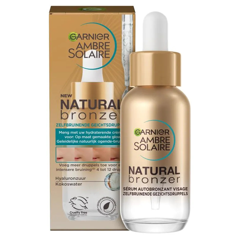 Garnier Ambre Solaire Natural Bronzer Self-Tan Drops (30 ml)