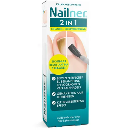 Nailner 2-In-1 Brush (5 ml)