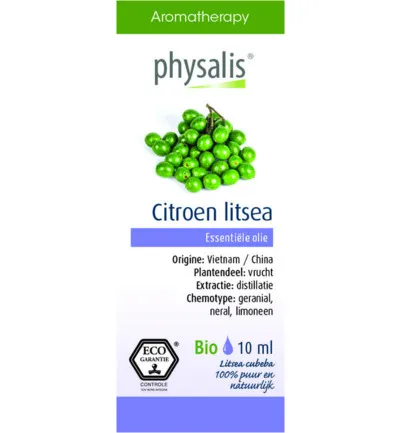 Physalis Citroenlitsea bio (10 ml)