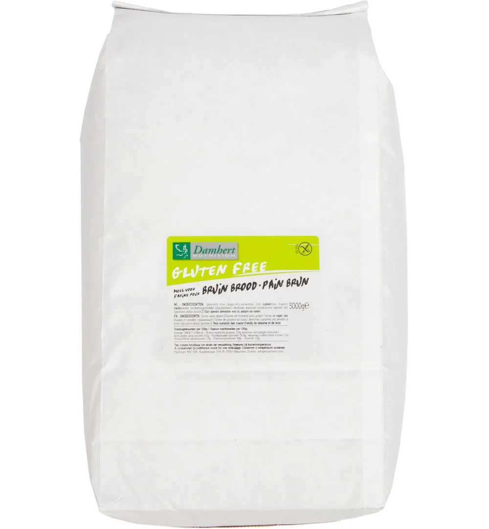 Damhert Broodmix Bruin Glutenvrij (5000 gr)