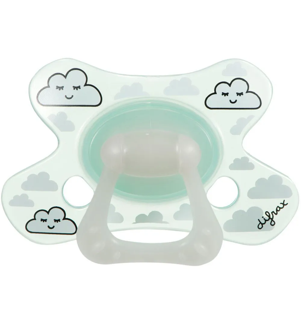 Difrax Fopspeen natural 6+ maanden nacht (1 stuk)