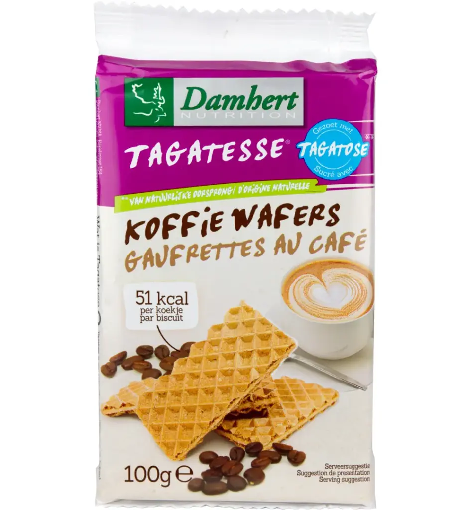 Damhert Koffiewafers bio (100 gr)