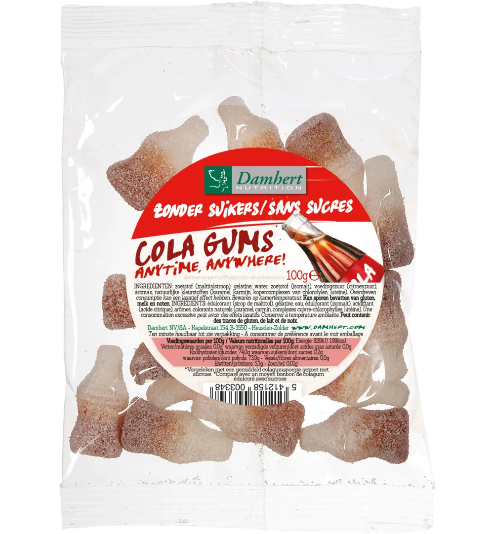 Damhert Colaflesjes (100 gr)