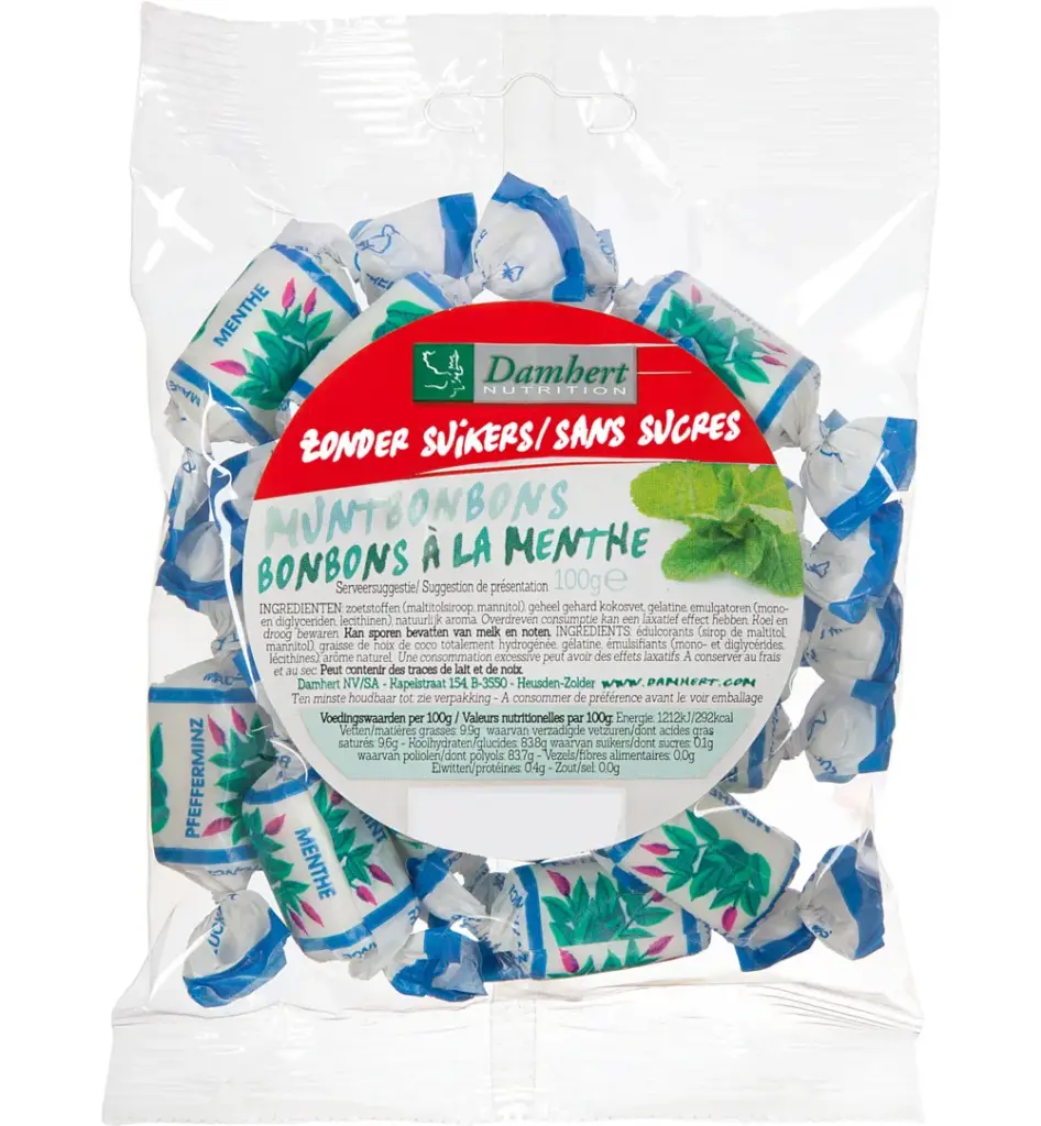 Damhert Minttoffees (100 gr)