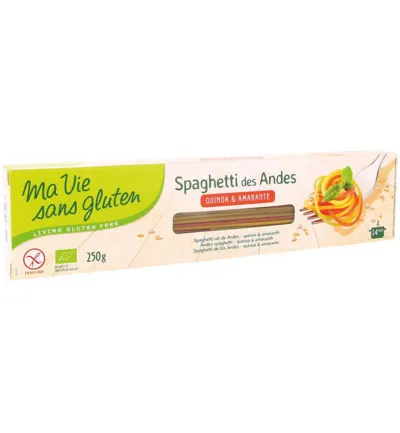 Ma Vie Sans Gluten Tricolor Spaghetti Glutenvrij Bio (250 gr)