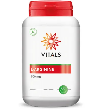 Vitals L-arginine 500 mg (60 vega capsules)