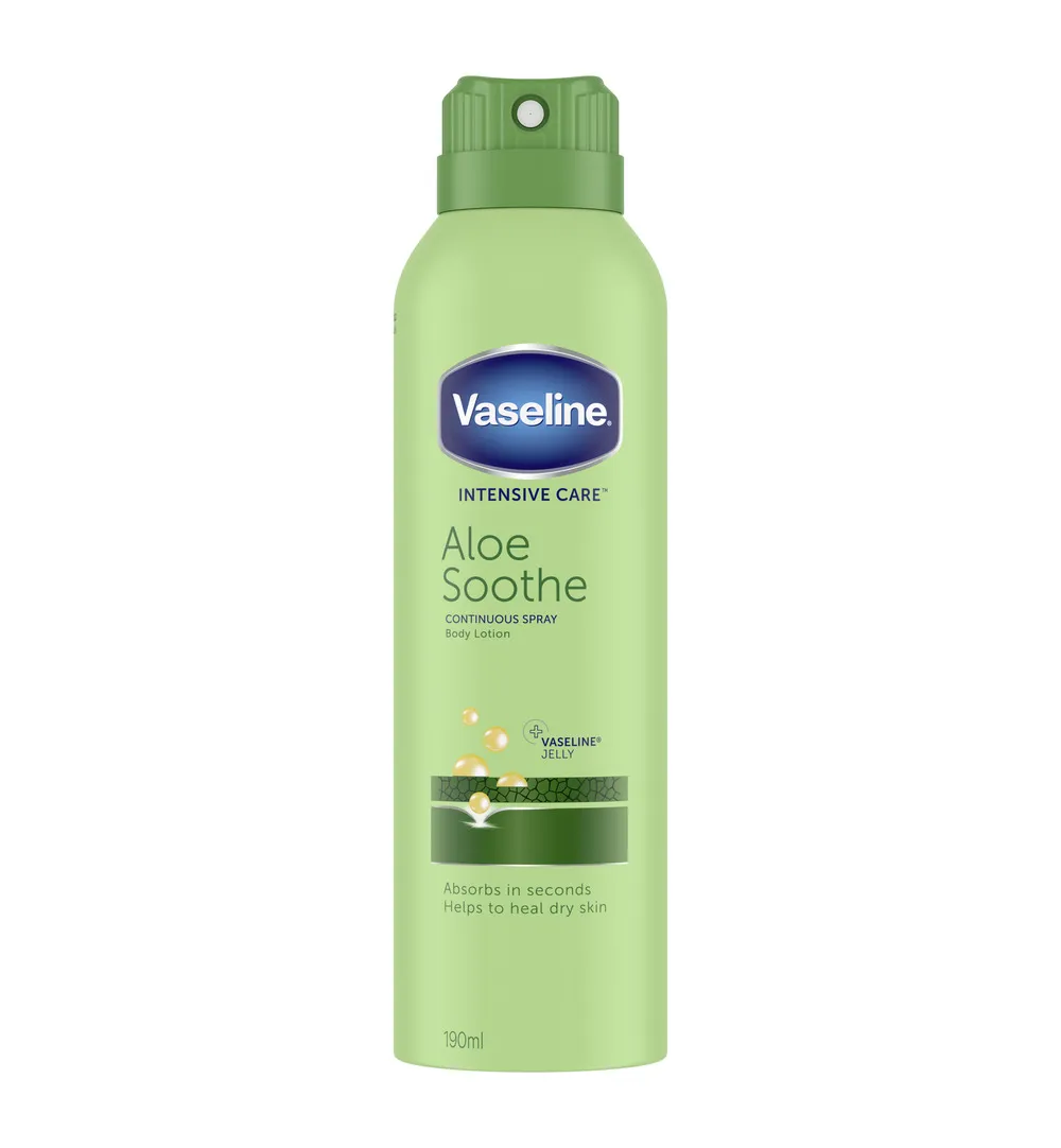 Vaseline Lotion spray aloe vera (190 ml)