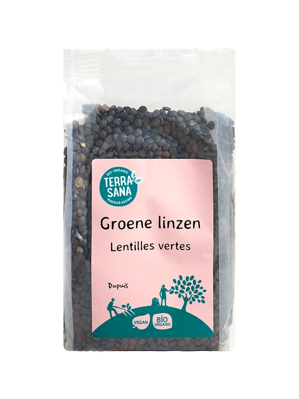 TerraSanagroene linzen dupuis bio (500 gr)