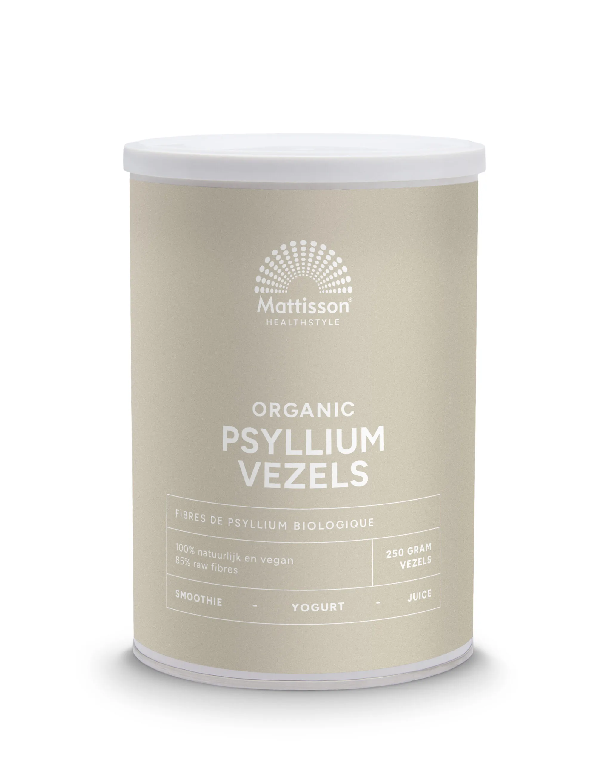 Mattisson Psyllium Vezels Bio (250 gr)