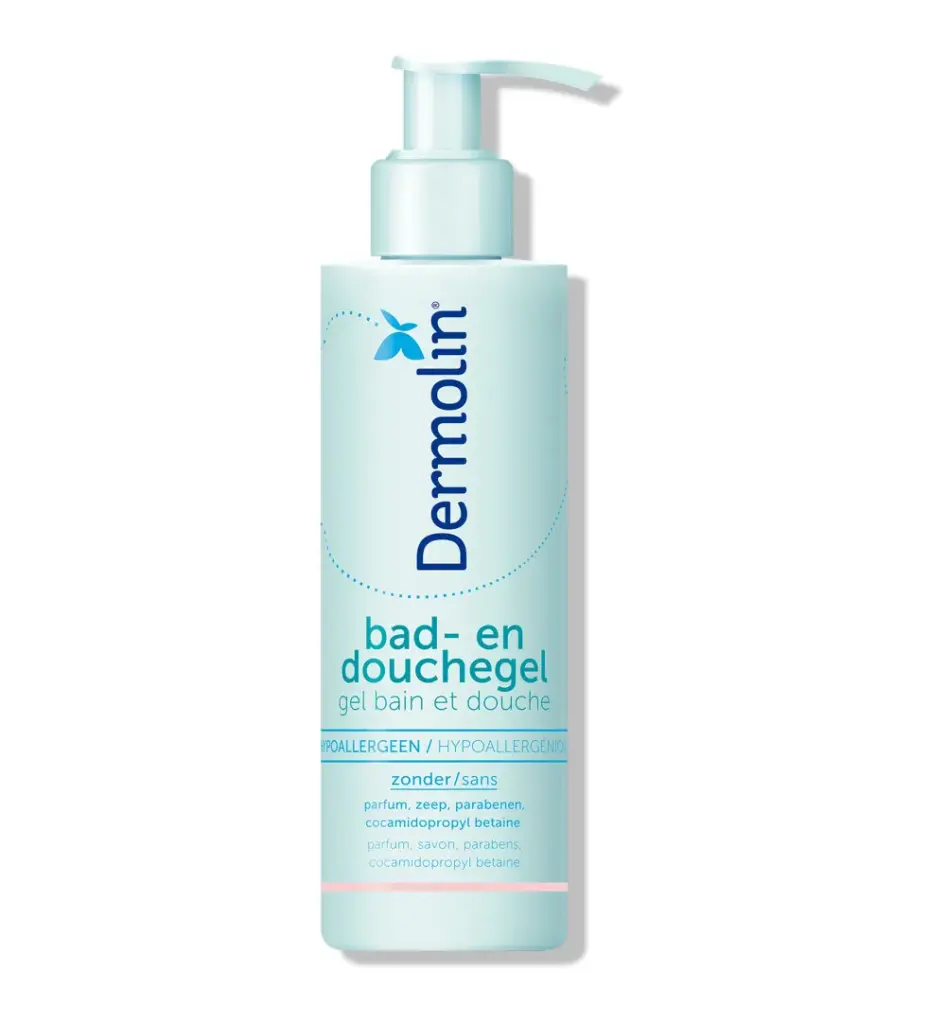 Dermolin Bad En Douchegel CAPB Vrij (200 ml)