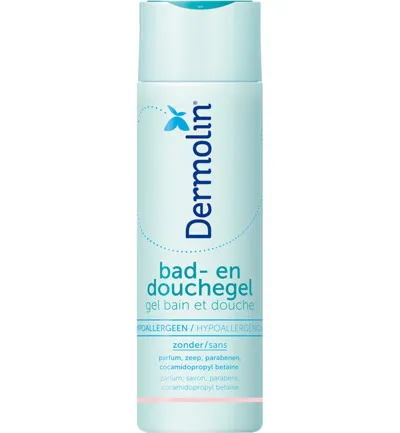 Dermolin Bad En Douchegel CAPB Vrij (200 ml)