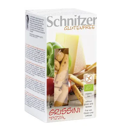 Schnitzergrissini Pizza Kaas Bio (100 gr)