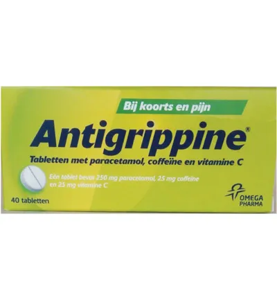 Antigrippine 250mg (40 tabletten)