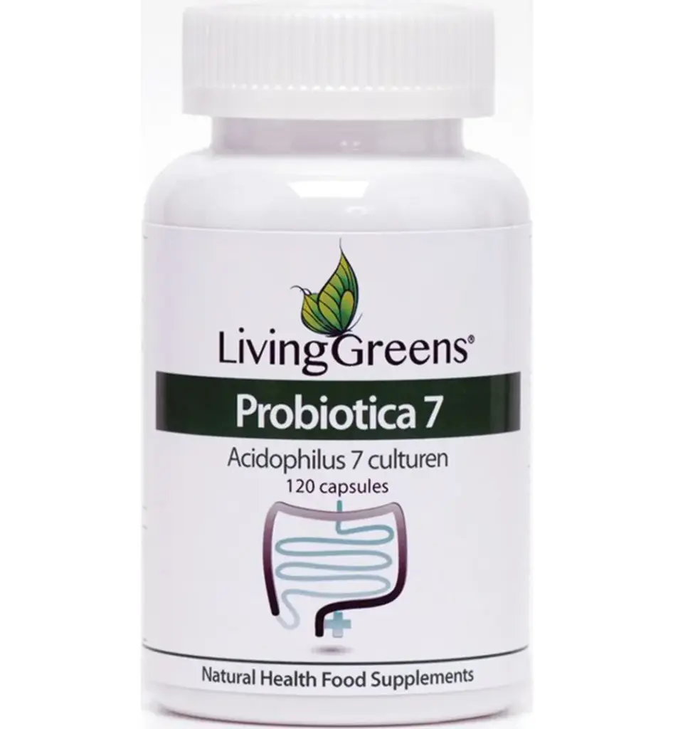 Livinggreens Probiotica Acidophilus 7 Culturen (120 capsules)
