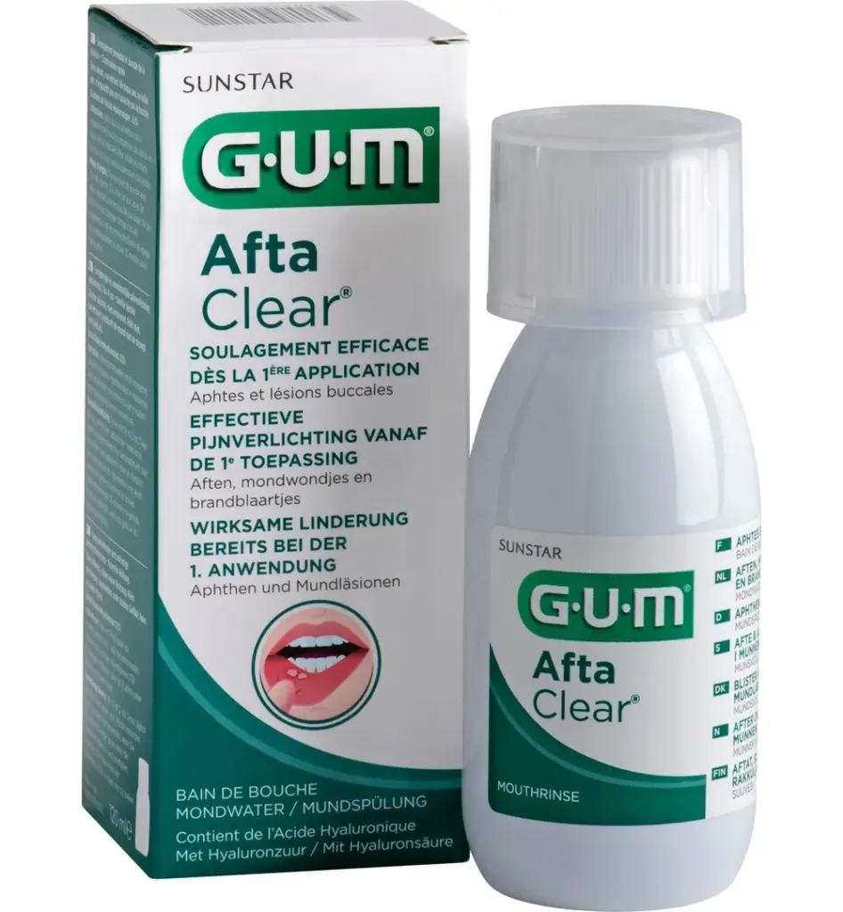 Gum Aftaclear mondwater (120 ml)