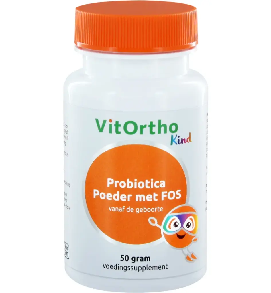 Vitortho Biotica Poeder Met Fos Kind Vh Probiotica (50 gr)