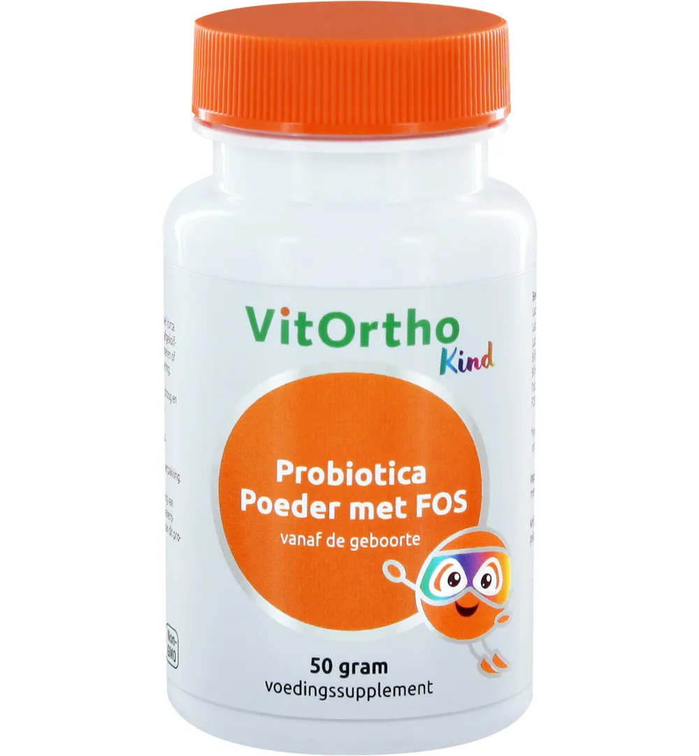 Vitortho Biotica Poeder Met Fos Kind Vh Probiotica (50 gr)